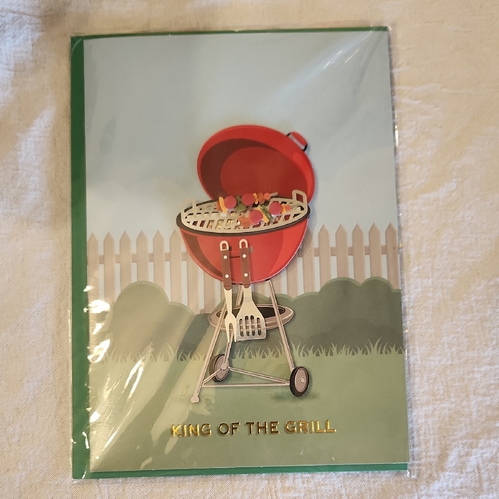 Bundle Booster!  King of the Grill Father's Day Greeting Card